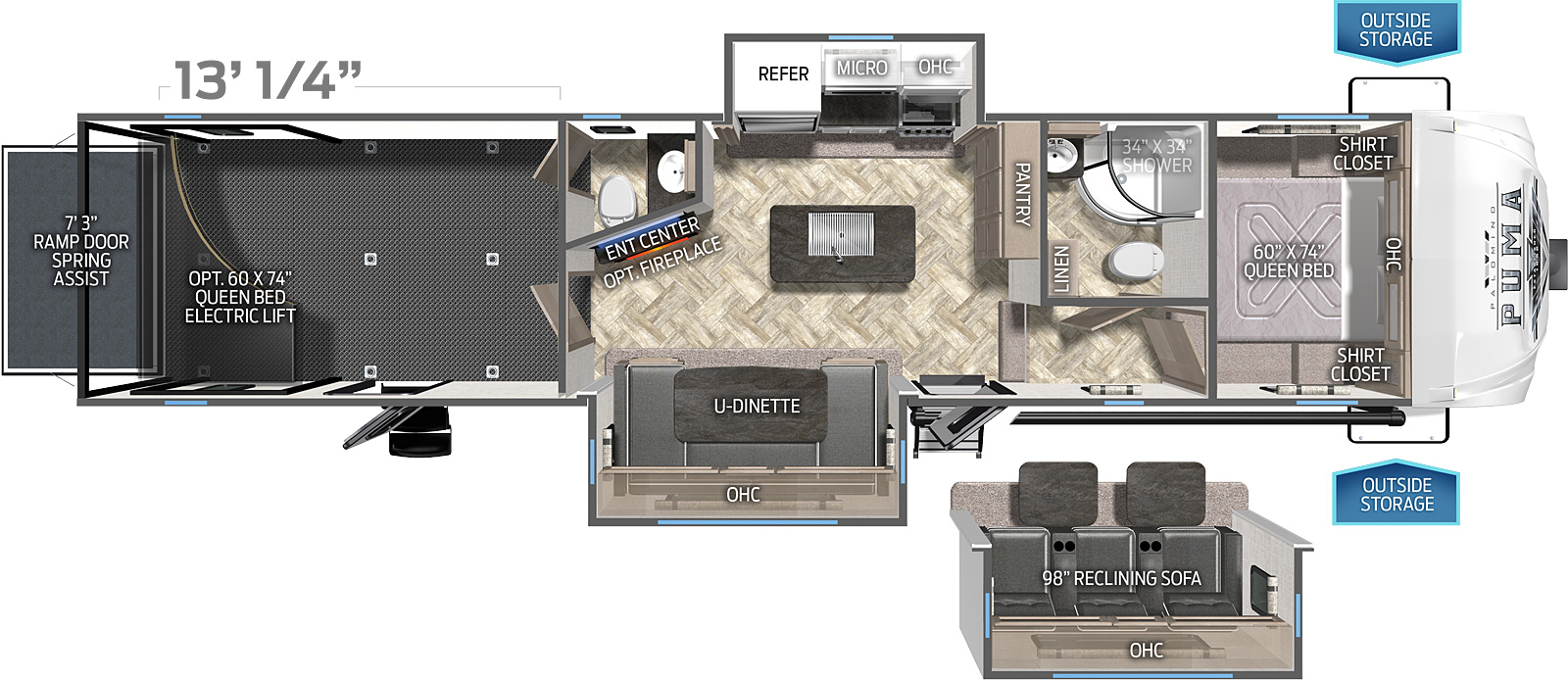 PALOMINO PUMA 383DSS