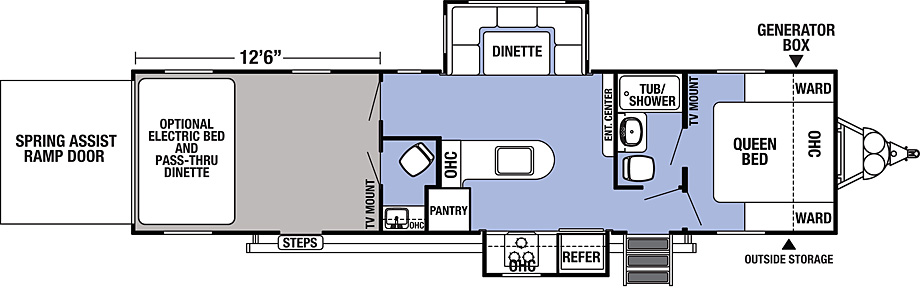 FOREST RIVER XLR BOOST 31QB
