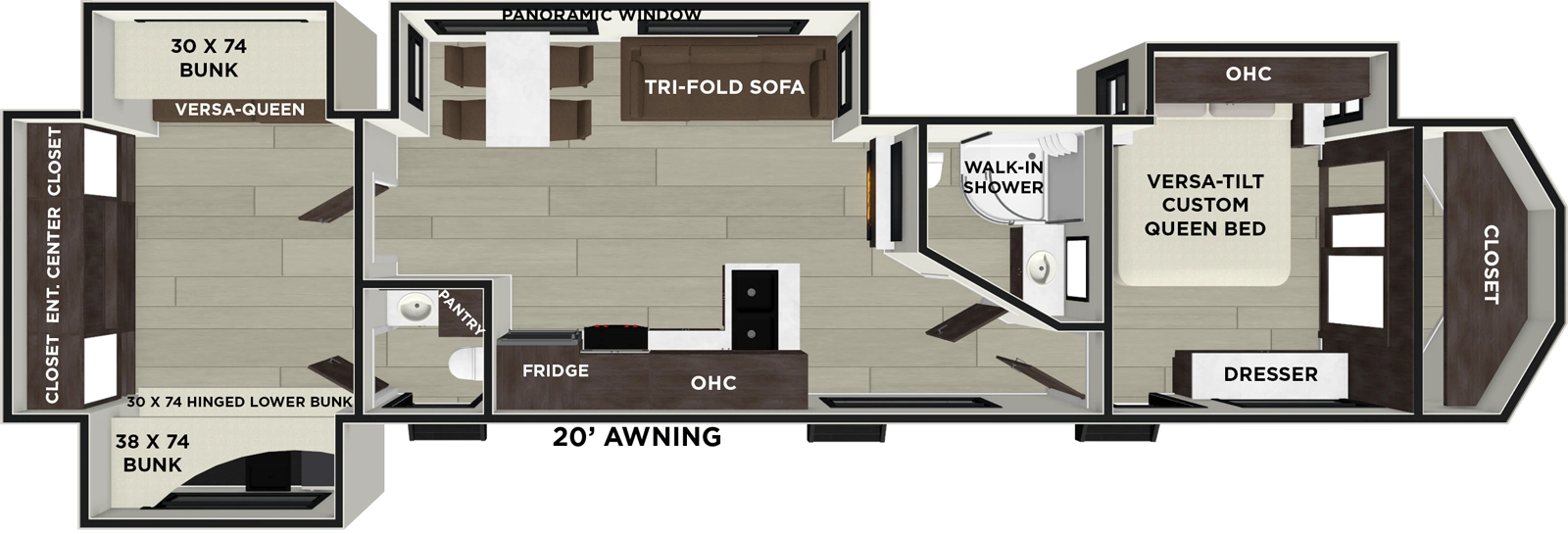 FOREST RIVER Salem Classic Villa 42QBQ